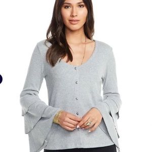 Chaser bell sleeve sweater